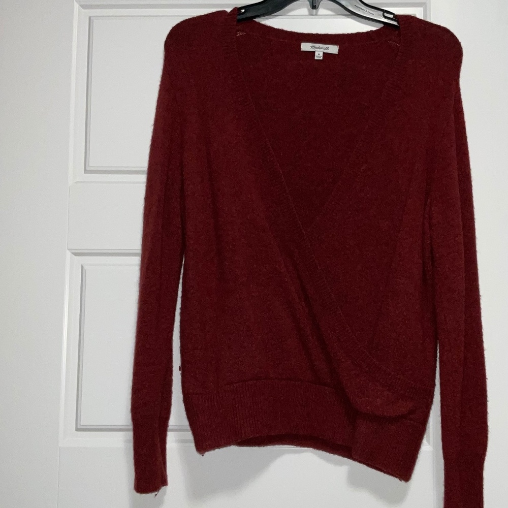 Rust Red Cashmere Sweater